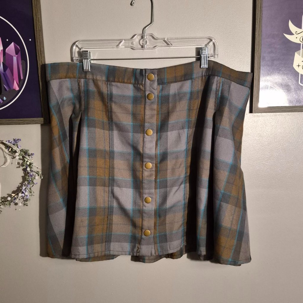 Plaid Outlander Skirt
